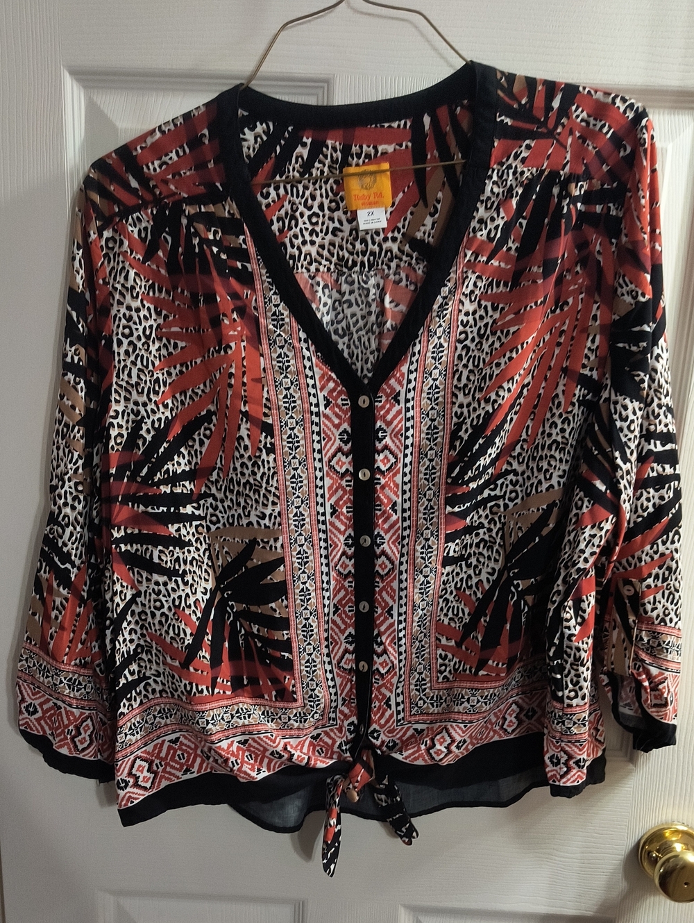 Ruby Rd Beautiful Blouse